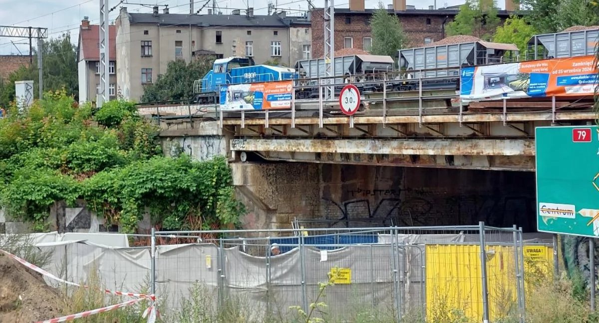 Ulica Graniczna ponownie zostanie zamknięta. Rusza wyburzanie drugiej połowy wiaduktu
