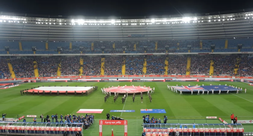 Na sennym i pustawym Stadionie Śląskim Polska wygrała z Nową Zelandią