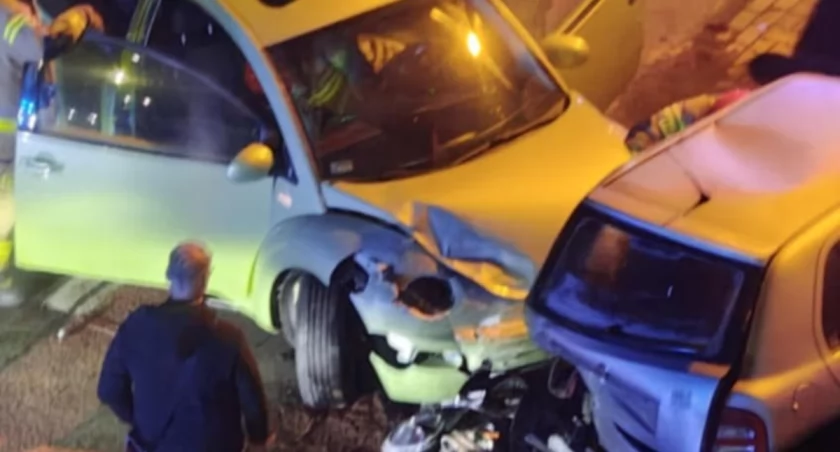 Groźnie wyglądająca kolizja na ul. Jankego. Kierująca została ukarana wysokim mandatem