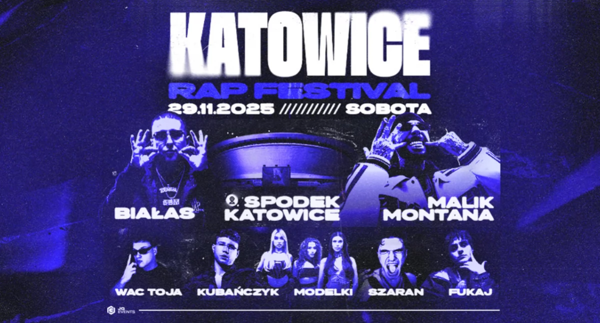 Katowice Rap Festival 2025 – Andrzejkowa noc pełna rapu, świateł i energii!