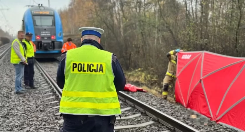 Śmiertelny wypadek na torach. Mężczyzna przechodził w niedozwolonym miejscu