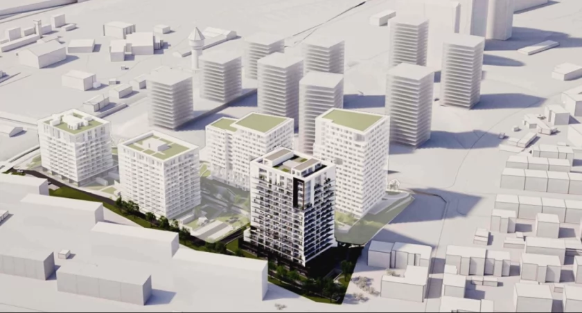 Penthouse’y, parki i tarasy obok familoków. Lex deweloper przy Strefie Kultury o krok bliżej