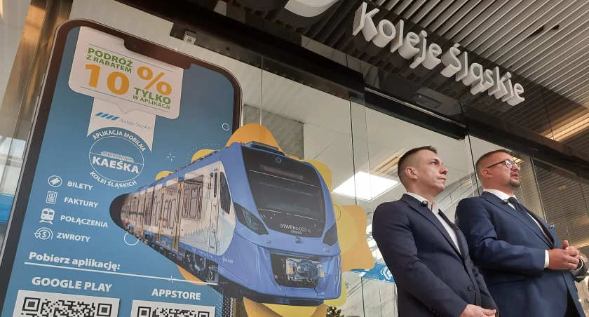 Koleje Śląskie utrzymują niższą cenę biletów w aplikacji i zapowiadają zmiany