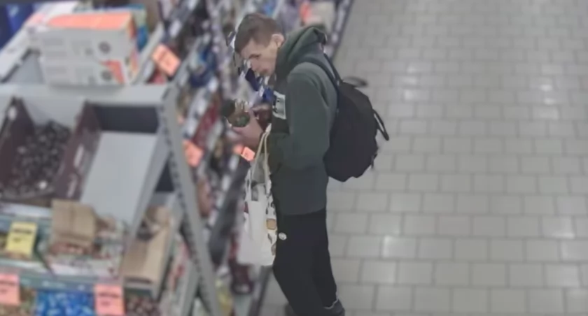 Okradł sklep Netto. Szuka go policja