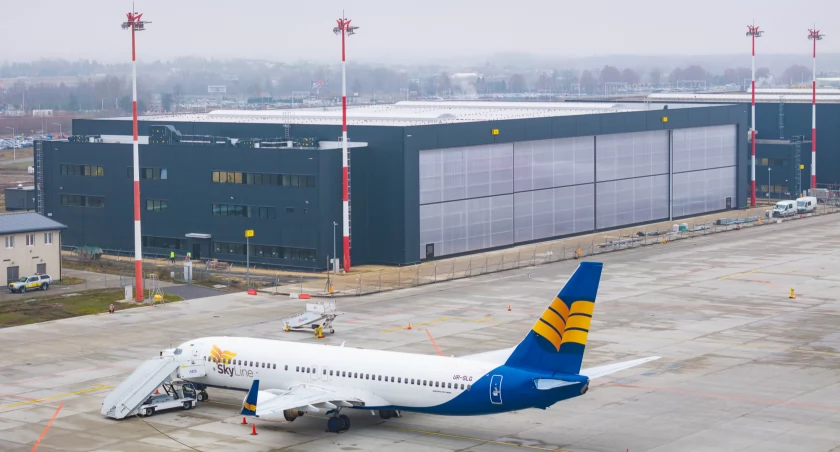 Powstaje największy hangar w historii Katowice Airport. Wkrótce będą tu serwisowane Airbusy