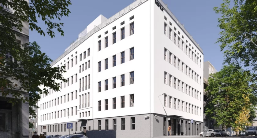 W byłym biurowcu telekomunikacji powstaną mieszkania. Rozpoczęła się przebudowa budynku w centrum Katowic