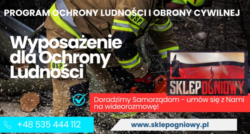 Sklep Ogniowy - postaw na profesjonalną firmę w wyposażeniu Ochrony Ludności i sprzęcie ratowniczym