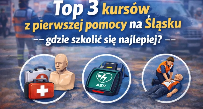 Top 3 kursów z pierwszej pomocy na Śląsku - gdzie szkolić się najlepiej?