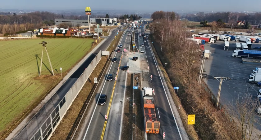 Rusza budowa wiaduktu na DK1. Kierowcy muszą przyzwyczaić się do korków