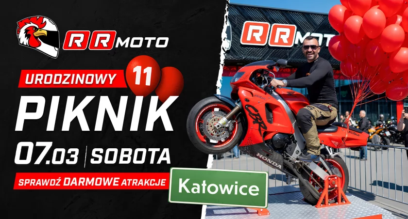 Urodzinowy Motopiknik już w tę sobotę 7.03 w Katowicach! Świętuj 11 lat z RRmoto