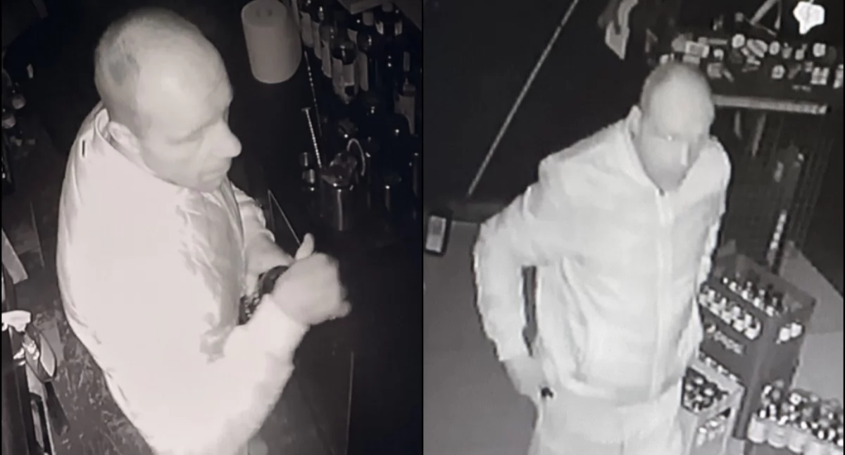 Wszedł do lokalu na Mariackiej i zabrał pieniądze. Policja szuka włamywacza