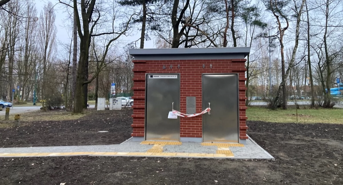 Toaleta w Parku Kościuszki jest już gotowa