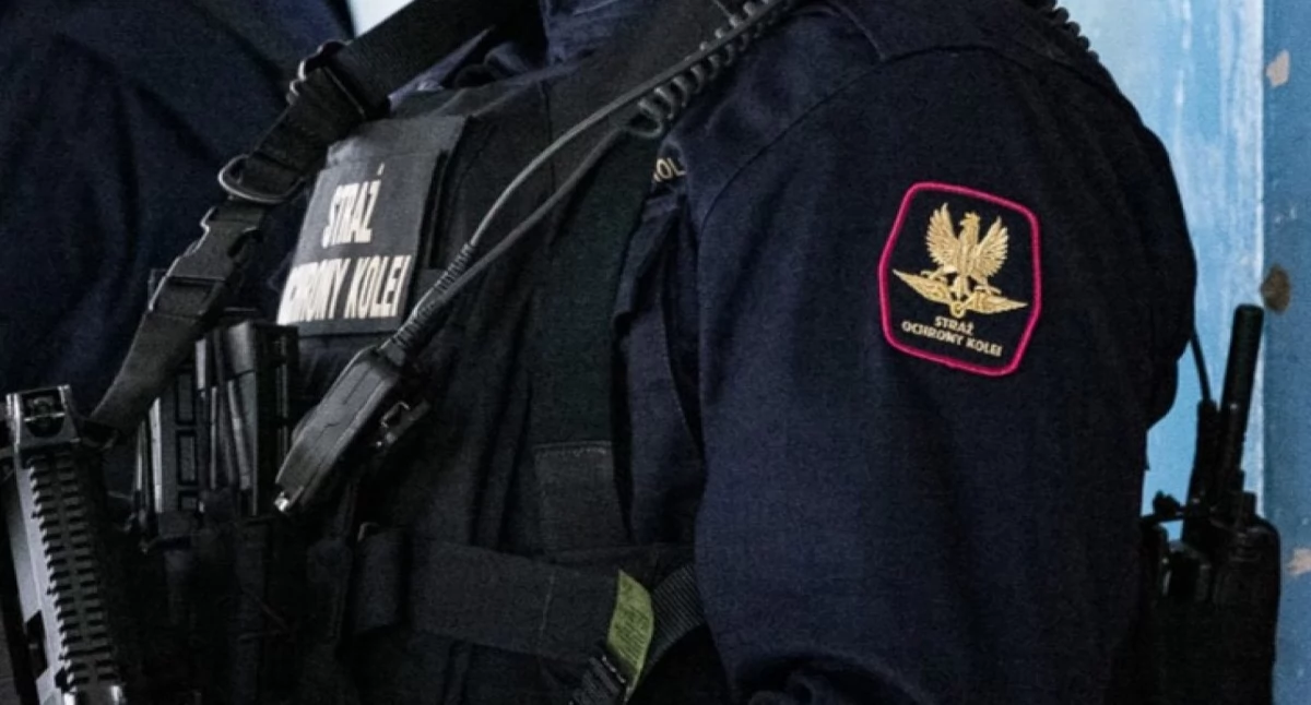 Kradzież na torach. Mężczyzna został przyłapany z metalowymi elementami