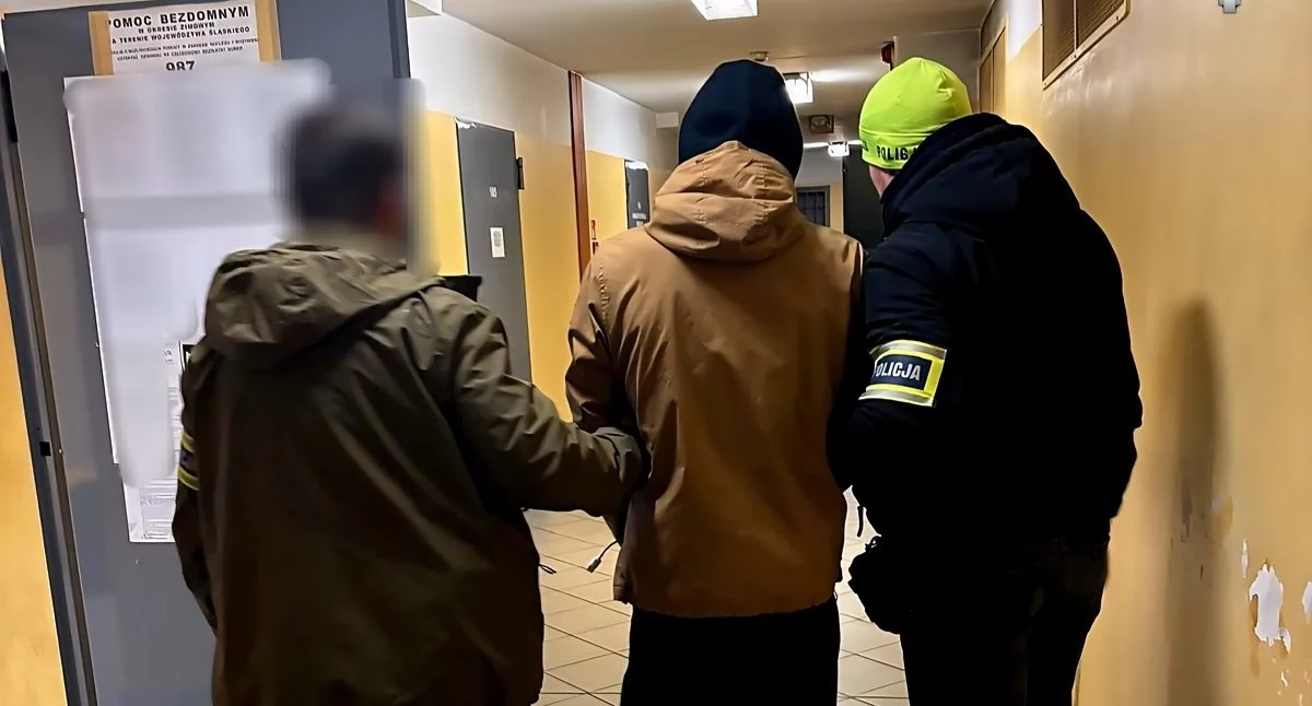Dwaj obywatele Ukrainy wypłacali pieniądze z bankomatów w Katowicach po oszustwie metodą 