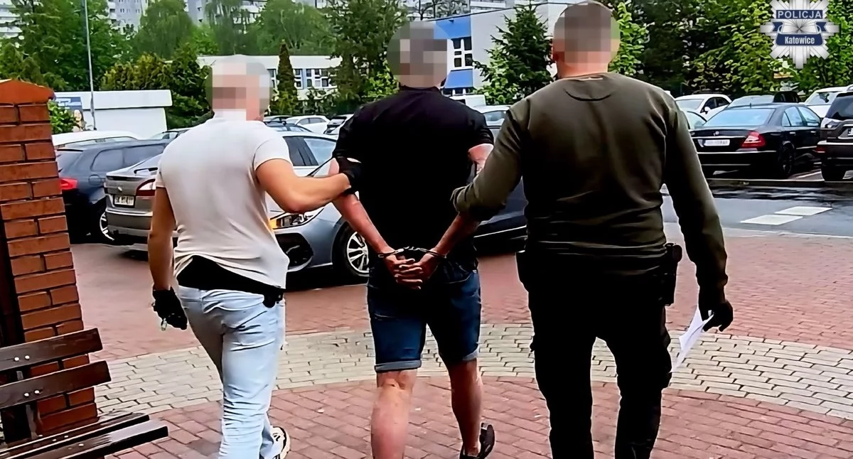 Uderzył mężczyznę i ukradł mu torbę. 34-latek z Katowic usłyszał zarzuty