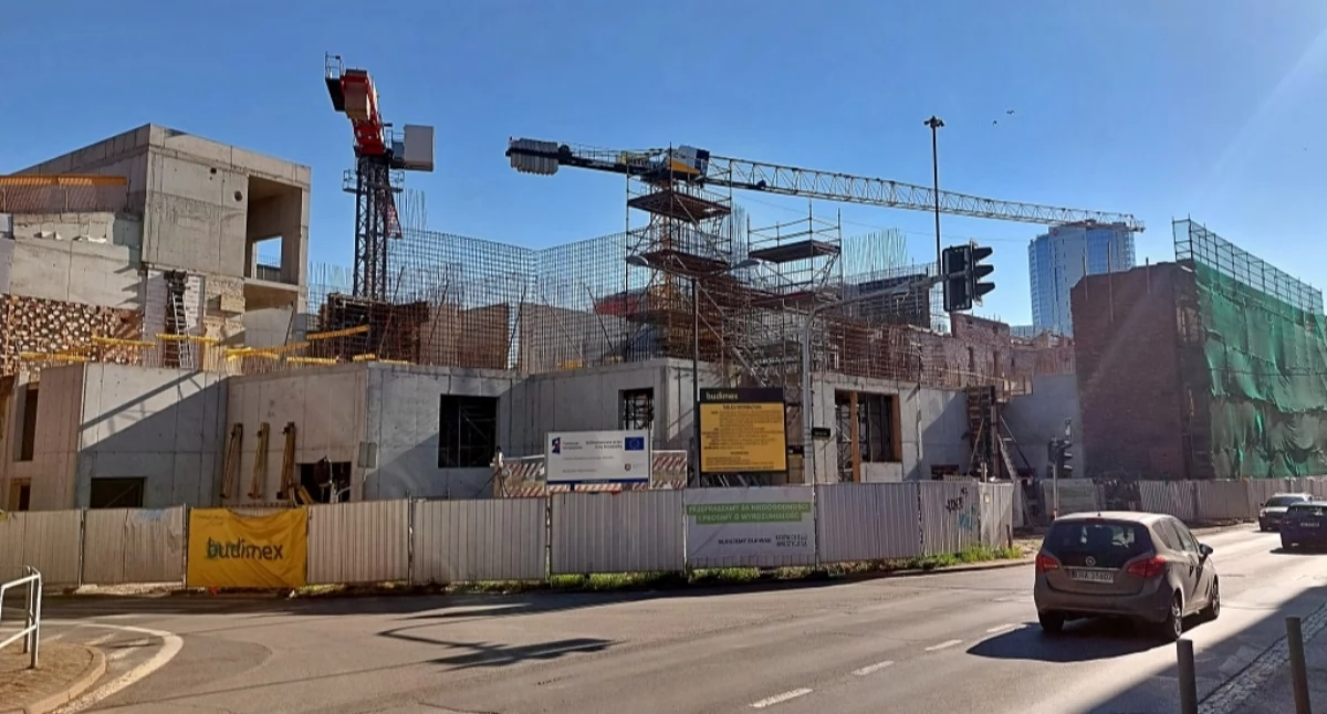 Dzień dobry Katowice. Postępują prace na budowie Centrum Himalaizmu w Bogucicach