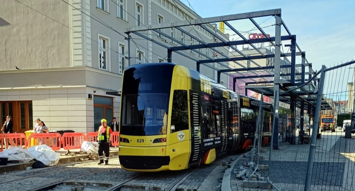Po opóźnieniu w remoncie tramwaje wracają na odcinek Rondo–Rynek w Katowicach