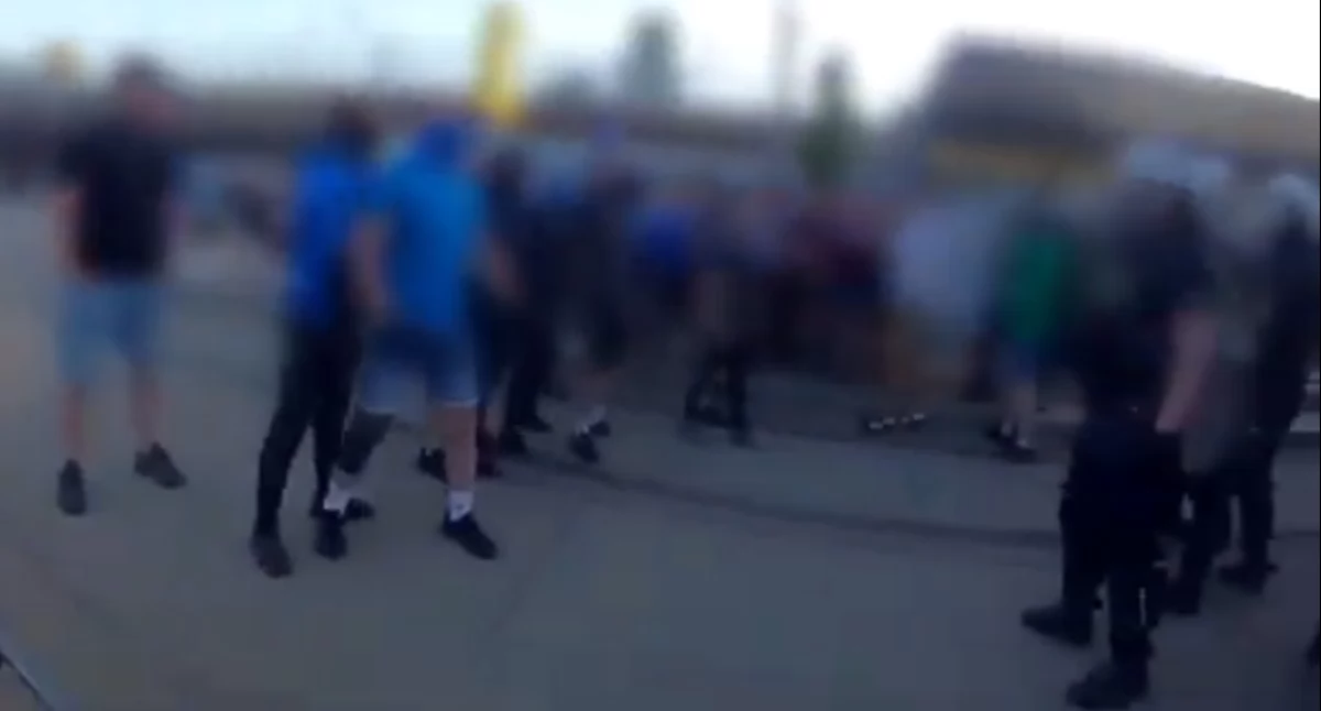 Kibole GKS Katowice zrobili 