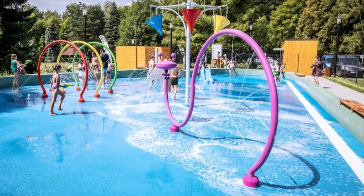 MOSiR otwiera w sobotę wodne place zabaw. Tylko pogoda nie dopisała
