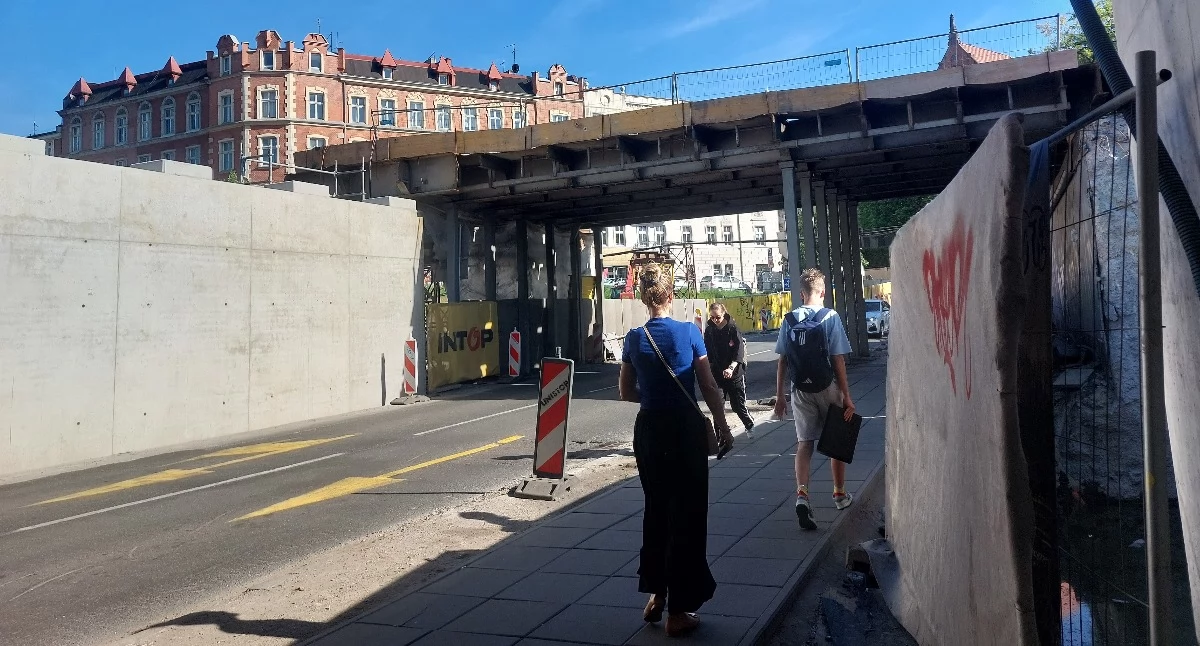 Dzień dobry Katowice. Wiadukt w centrum Katowic został wyburzony