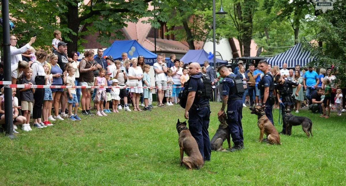 Policjanci organizują festyn dla dzieci. Bezpłatne atrakcje w Giszowcu