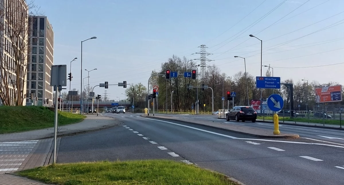 Dzień dobry Katowice. Urudnienia przy autostradzie A4 z powodu budowy drogi rowerowej