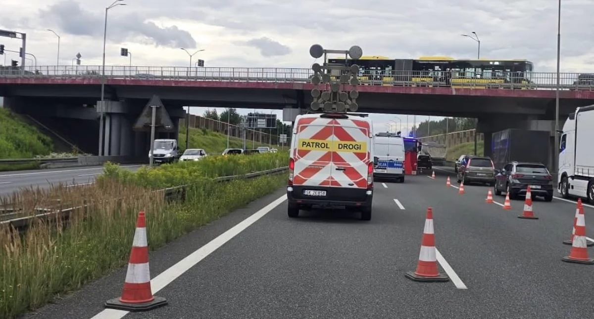 Tragiczna śmierć na A4 w Rudzie Śląskiej. Nie żyje 44-letni mężczyzna