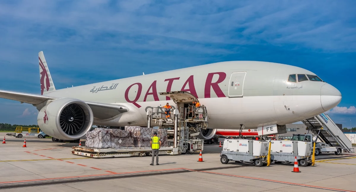 Qatar Airways Cargo uruchomił regularne loty do Pyrzowic. Na lotnisku Katowice Airport wylądował gigantyczny Boeing 777F