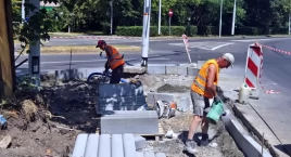 Nowe przejazdy rowerowe i przejścia dla pieszych przez dwie ruchliwe drogi. Ruszyła budowa nowego łącznika