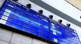 Tablice na katowickim dworcu nie działają od około dwóch lat. Nie da się ich naprawić 