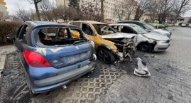 Dwa pożary w jeden weekend. Samochody spłonęły na os. Witosa