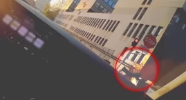 Uciekał przed policją z narkotykami. Katowiczanin ukrył się w śmietniku, ale wystawały z niego nogi