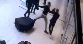Bili i kopali dwóch mężczyzn na oczach klientów. Zatrzymano nastoletnich kiboli GKS-u Katowice