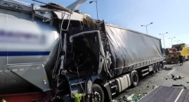 Śmiertelny wypadek na autostradzie A4. Zderzyły się &hellip;