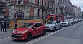 Znowu pali się w kamienicy przy ul. Chopina. Interwe&hellip;