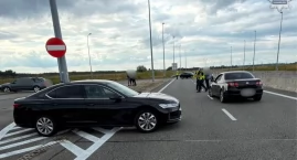 Strzały na autostradzie A1. Policjanci użyli broni
