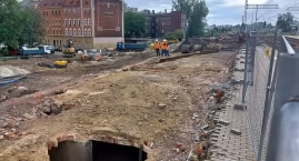 To koniec starego przystanku w Szopienicach. Po jedn&hellip;