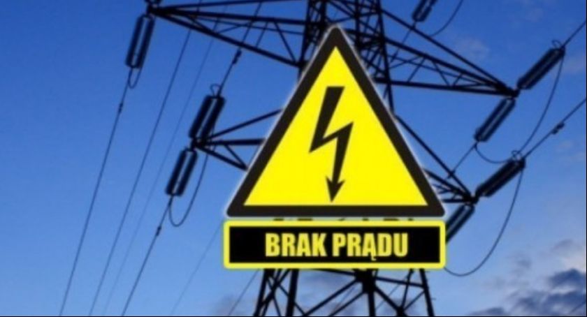 Uwaga! Awaria prądu