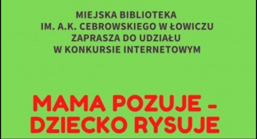 KONKURS: Mama pozuje - dziecko rysuje