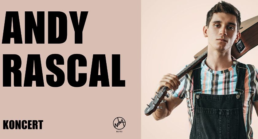 Pierwszy koncert w Nowej Pracowni. Na plenerowej scenie wystąpi Andy Rascal