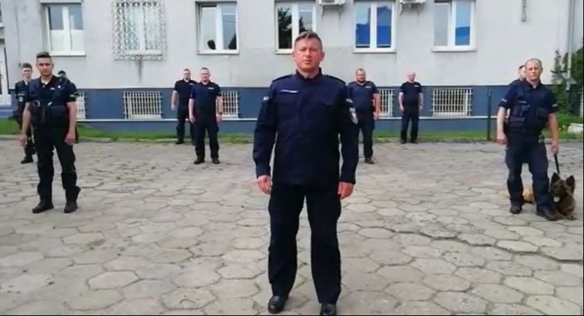 #GaszynChallenge w wykonaniu łowickich policjantów (VIDEO)