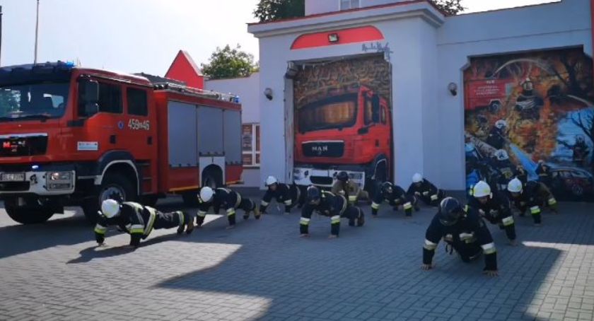 Druhowie z Łyszkowic w #GaszynChallenge (VIDEO)