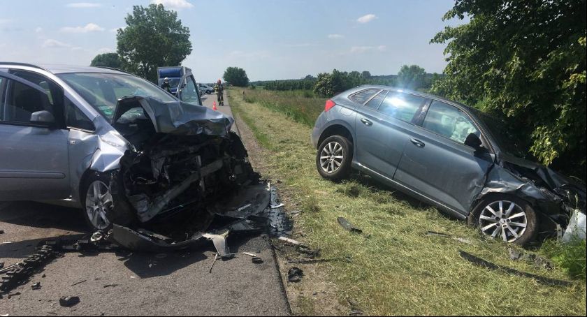 UWAGA!!! Wypadek w Trzaskowicach (FOTO i VIDEO) AKTUALIZACJA!!!