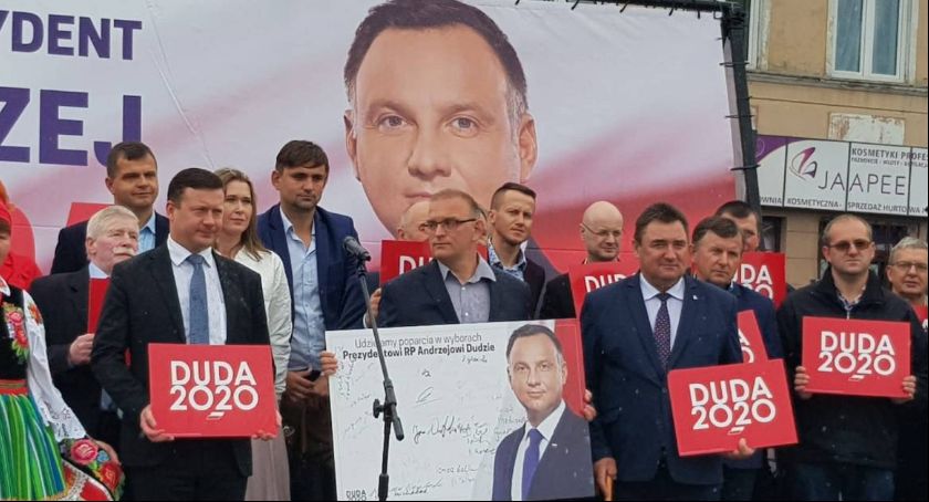 Konferencja Społecznego Komitetu Poparcia dla Andrzeja Dudy w Łowiczu (VIDEO)