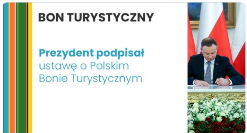 Prezydent podpisał ustawę o Polskim Bonie Turystycznym