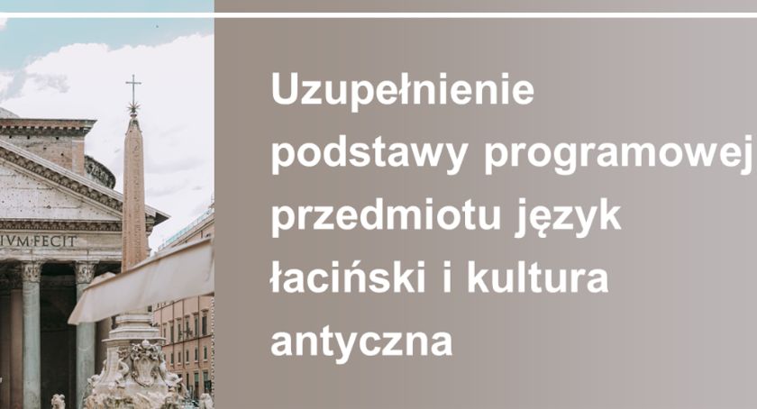 MEN wprowadza zmiany w podstawie programowej