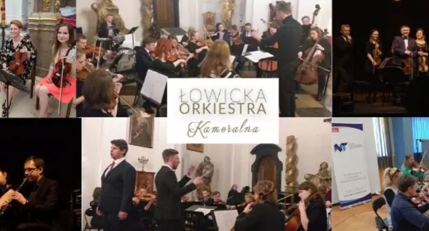 Koncert Łowickiej Orkiestry Kameralnej przy Baszcie 