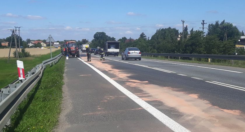 Utrudnienia na DK nr 14 w Łowiczu