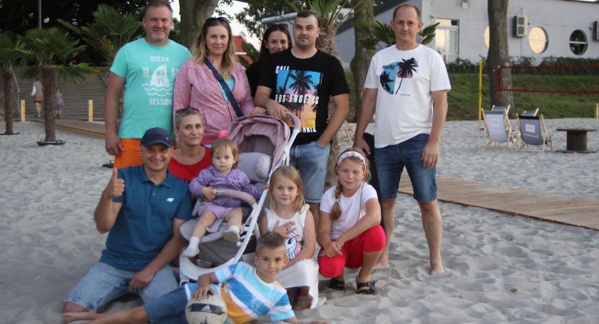 Chillout na plaży nad Bzurą w Łowiczu