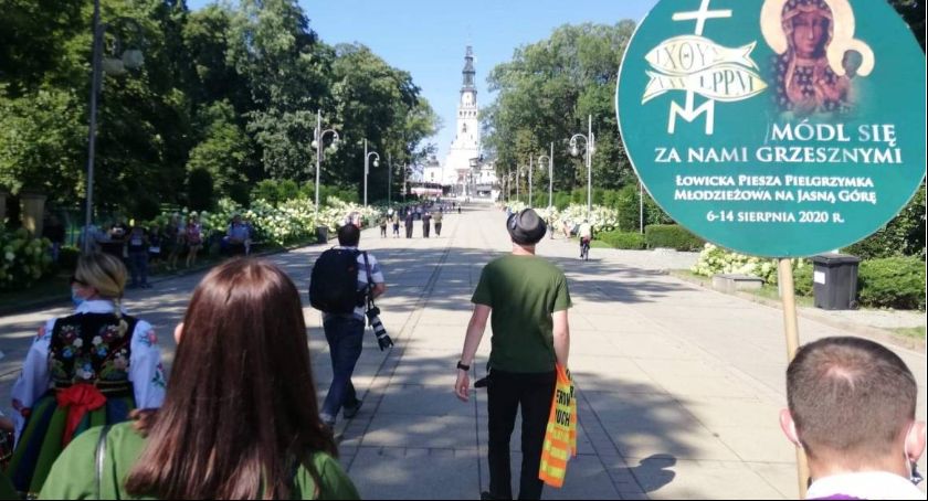 Dziś XXV Łowicka Piesza Pielgrzymka Młodzieżowa dotarła na Jasną Górę